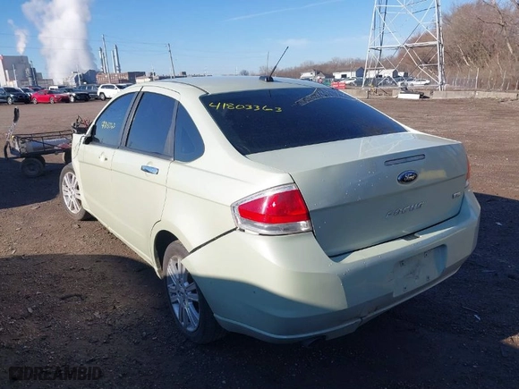 2010 Ford Focus SEL with VIN 1FAHP3HN4AW154229, listed as a IAAI auction lot 41803363 with 183,869 mi miles. Bid and sale history available at carsss.com. Image 3.