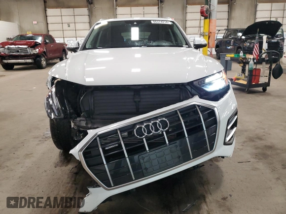 2023 Audi Q5 Premium with VIN WA1ABAFY5P2080454, listed as a Copart auction lot 86374214 with 13,536 mi miles and Salvage Title. Bid and sale history available at carsss.com. Image 5.