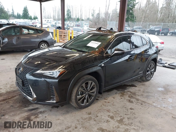 2021 Lexus UX with VIN JTHR9JBH5M2049855, listed as a IAAI auction lot 41237894 with 61,575 mi miles. Bid and sale history available at carsss.com. Image 17.