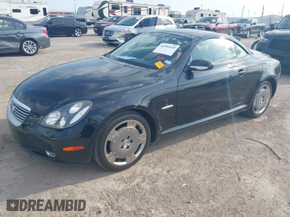 2005 Lexus SC 430 with VIN JTHFN48YX50061391, listed as a IAAI auction lot 41992615 with 42,560 mi miles and . Bid and sale history available at DreamBid. Image 17.
