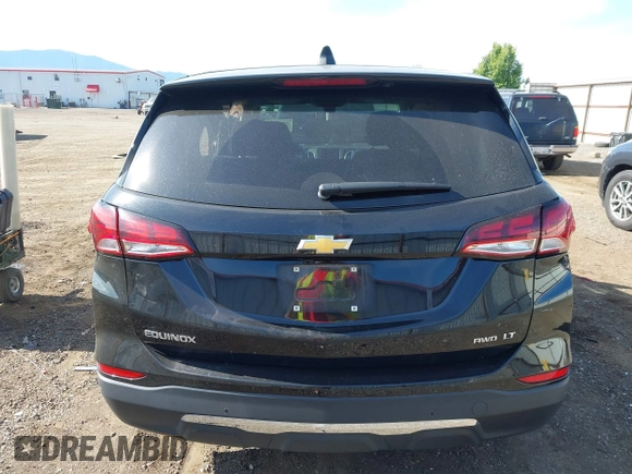 2024 Chevrolet Equinox LT with VIN 3GNAXUEG4RL365267, listed as a IAAI auction lot 42599014 with 22,967 mi miles and . Bid and sale history available at DreamBid. Image 16.