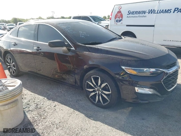 2020 Chevrolet Malibu RS with VIN 1G1ZG5ST0LF156363, listed as a IAAI auction lot 41934649 with 139,169 mi miles. Bid and sale history available at carsss.com. Image 1.