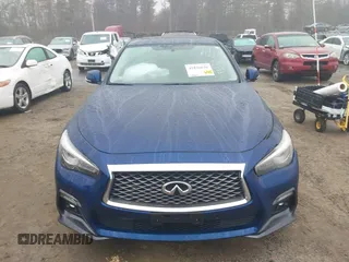 2020 Infiniti Q50 Luxe with VIN JN1EV7AR8LM250180, listed as a IAAI auction lot 41836636 with 53,627 mi miles and . Bid and sale history available at DreamBid. Image 16.