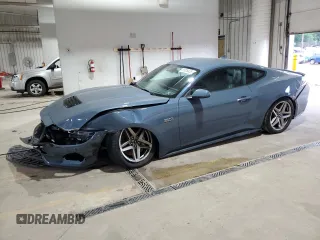 2024 Ford Mustang GT with VIN 1FA6P8CF7R5412104, listed as a Copart auction lot 61928465 with 19,933 mi miles and Salvage title. Bid and sale history available at DreamBid. Image 1.