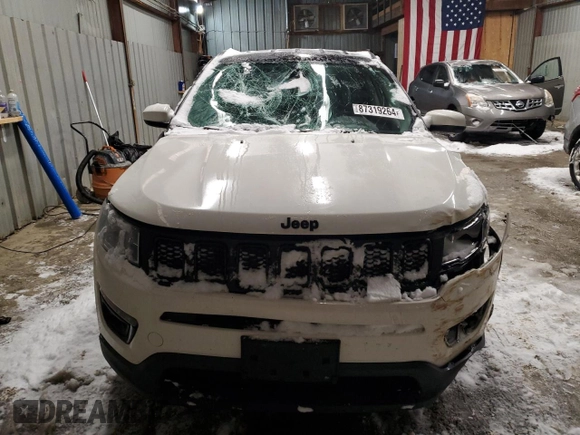 2020 Jeep Compass Altitude with VIN 3C4NJCBB4LT147559, listed as a Copart auction lot 87319264 with Not Provided miles and Salvage Title. Bid and sale history available at carsss.com. Image 5.