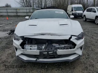 2018 Ford Mustang GT Premium с VIN 1FATP8FF0J5155595, выставлен на аукционе Copart как лот 81584324 с пробегом 63 535 миль миль и Списание • Salvage title. История ставок и продаж доступна на DreamBid. Изображение 5.
