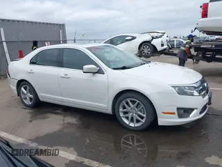 2012 Ford Fusion SEL with VIN 3FAHP0JA1CR116890, listed as a IAAI auction lot 42052907 with 190,266 mi miles. Bid and sale history available at carsss.com. Image 13.