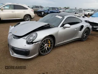 2017 Porsche 911 Turbo S with VIN WP0AD2A94HS166359, listed as a Copart auction lot 62551173 with 29,452 mi miles. Bid and sale history available at carsss.com. Image 1.