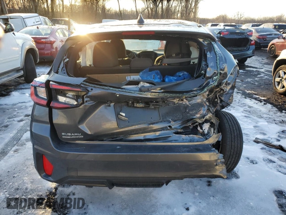 2024 Subaru Impreza with VIN JF1GUABC8R8345894, listed as a Copart auction lot 43810295 with 5,514 mi miles and Salvage Title. Bid and sale history available at carsss.com. Image 6.