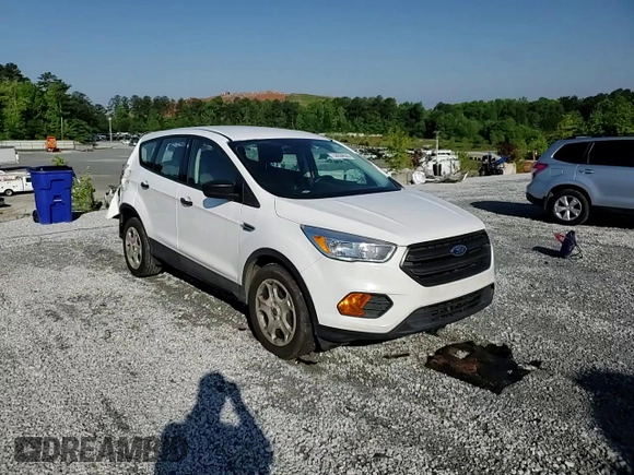 2017 Ford Escape S with VIN 1FMCU0F73HUF01471, listed as a Copart auction lot 56938935 with 98,512 mi miles and Salvage title. Bid and sale history available at DreamBid. Image 14.