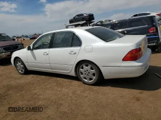 2001 Lexus LS 430 z VIN JTHBN30F610037988, wystawiony jako Copart lot #58346935 z przebiegiem 191 196 mil mil oraz Szkoda całkowita • Salvage title. Historia ofert i sprzedaży dostępna na DreamBid. Obrazek 2.
