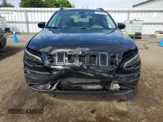 2022 Jeep Cherokee Trailhawk with VIN 1C4PJMBX3ND555098, listed as a Copart auction lot 58559374 with 0 mi miles and Salvage Title. Bid and sale history available at carsss.com. Image 5.