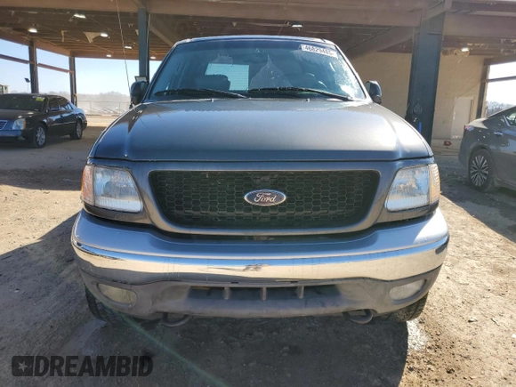 2003 Ford F-150 XLT with VIN 1FTRW08L43KD52642, listed as a Copart auction lot 46829485 with 206,718 mi miles and Salvage Title. Bid and sale history available at carsss.com. Image 5.