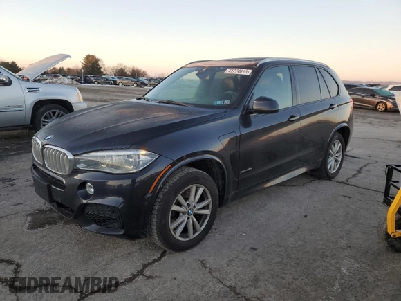 2018 BMW X5 xDrive40e iPerformance with VIN 5UXKT0C51J0W03627, listed as a Copart auction lot 41774615 with 63,419 mi miles and Salvage Title. Bid and sale history available at carsss.com. Image 1.