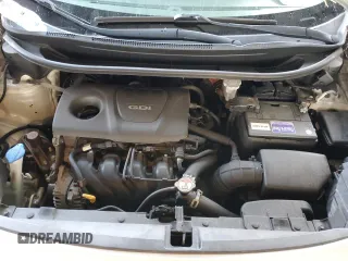 2016 Kia Rio LX with VIN KNADM4A35G6573583, listed as a Copart auction lot 73330324 with 45,270 mi miles and Salvage Title. Bid and sale history available at DreamBid. Image 11.
