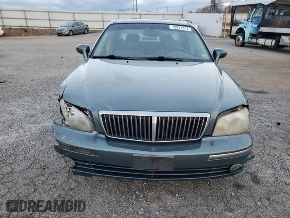 2005 Hyundai XG z VIN KMHFU45E15A377458, wystawiony jako Copart lot #78931844 z przebiegiem 230 852 mil mil oraz Szkoda całkowita • Salvage title. Historia ofert i sprzedaży dostępna na DreamBid. Obrazek 5.