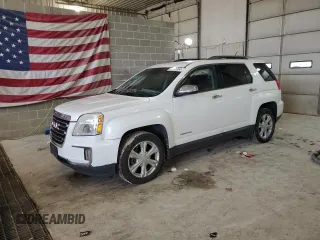 2016 GMC Terrain SLT z VIN 2GKFLUE32G6185007, wystawiony jako Copart lot #78152354 z przebiegiem 138 490 mil mil oraz Szkoda całkowita • Salvage title. Historia ofert i sprzedaży dostępna na DreamBid. Obrazek 1.