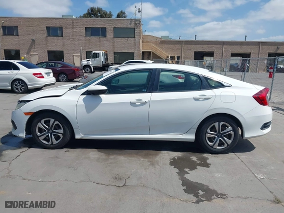 2016 Honda Civic Sedan LX with VIN 19XFC2F54GE215012, listed as a IAAI auction lot 42046334 with 146,348 mi miles. Bid and sale history available at carsss.com. Image 14.