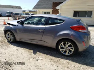 2016 Hyundai Veloster with VIN KMHTC6AD5GU275712, listed as a Copart auction lot 48259043 with 125,345 mi miles. Bid and sale history available at carsss.com. Image 2.