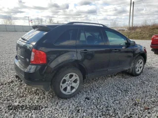 2013 Ford Edge SEL with VIN 2FMDK4JC6DBB07596, listed as a Copart auction lot 50012835 with 225,826 mi miles and Clean Title. Bid and sale history available at carsss.com. Image 3.
