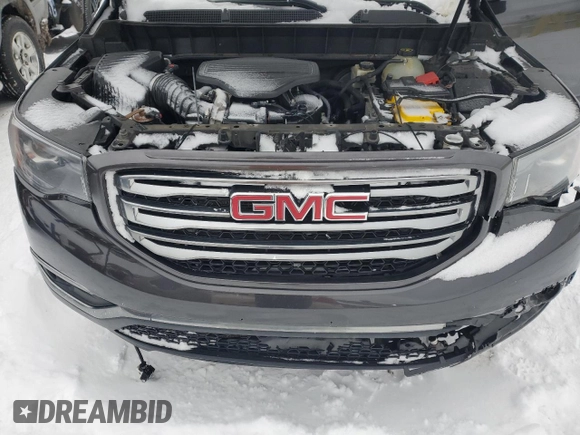 2017 GMC Acadia SLE with VIN 1GKKNTLSXHZ143736, listed as a Copart auction lot 41411455 with 135,702 mi miles and Non repairable. Bid and sale history available at DreamBid. Image 12.