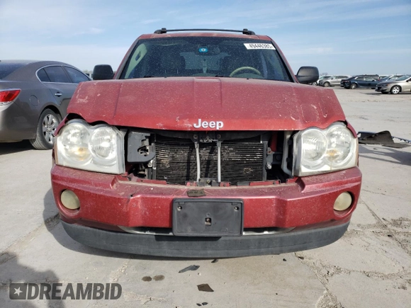 2006 Jeep Grand Cherokee Limited with VIN 1J4HS58N96C103641, listed as a Copart auction lot 49446385 with 169,335 mi miles and Salvage title. Bid and sale history available at DreamBid. Image 5.