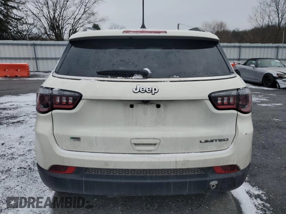 2021 Jeep Compass Limited with VIN 3C4NJCCB4MT573462, listed as a Copart auction lot 86375964 with 99,714 mi miles and Salvage Title. Bid and sale history available at carsss.com. Image 6.