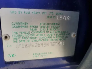 2003 Subaru Forester X with VIN JF1SG63643H757941, listed as a Copart auction lot 78464384 with 216,657 mi miles and Salvage Title. Bid and sale history available at carsss.com. Image 12.