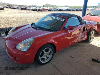 2004 Toyota MR2 z VIN JTDFR320840070477, wystawiony jako Copart lot #77913024 z przebiegiem 60 694 mil mil oraz Szkoda całkowita • Salvage title. Historia ofert i sprzedaży dostępna na DreamBid. Obrazek 1.