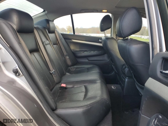 2007 Infiniti G35 Sedan G35x with VIN JNKBV61F27M807797, listed as a Copart auction lot 79869344 with 197,362 mi miles and Salvage Title. Bid and sale history available at carsss.com. Image 10.