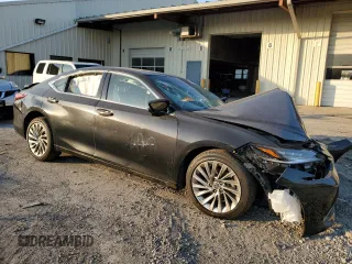 2022 Lexus ES with VIN 58AFZ1B11NU135486, listed as a Copart auction lot 75721464 with 0 mi miles and Salvage Title. Bid and sale history available at carsss.com. Image 4.