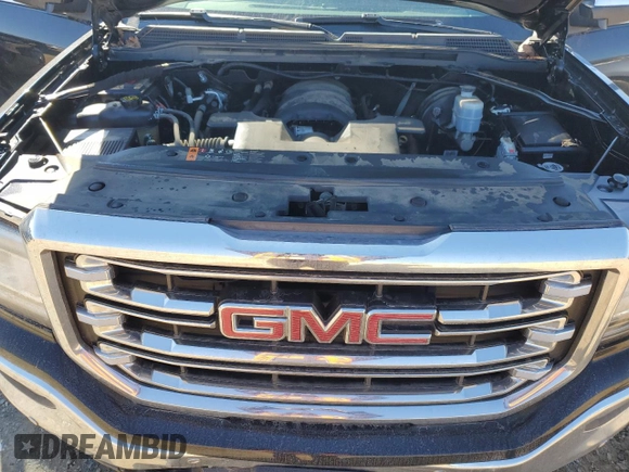 2018 GMC Sierra 1500 SLT z VIN 3GTU2NEC2JG642857, wystawiony jako Copart lot #42511525 z przebiegiem Nie podano mil oraz Szkoda całkowita • Salvage title. Historia ofert i sprzedaży dostępna na DreamBid. Obrazek 12.