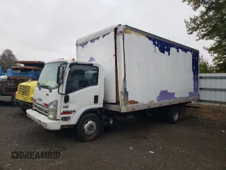 2008 Isuzu NQR WHITE CAB IBT PWL with VIN JALE5W16287301111, listed as a Copart auction lot 62471484 with Not Provided miles and Salvage Title. Bid and sale history available at carsss.com. Image 1.