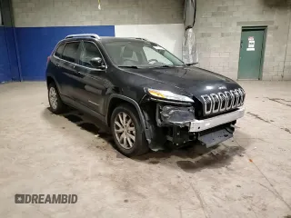 2015 Jeep Cherokee Limited with VIN 1C4PJMDB1FW785164, listed as a Copart auction lot 53127655 with 122,689 mi miles and Salvage Title. Bid and sale history available at carsss.com. Image 15.