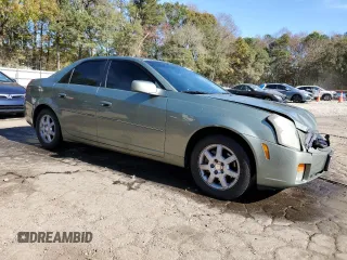2005 Cadillac CTS with VIN 1G6DP567950105161, listed as a Copart auction lot 80499144 with 185,148 mi miles and Salvage Title. Bid and sale history available at carsss.com. Image 4.