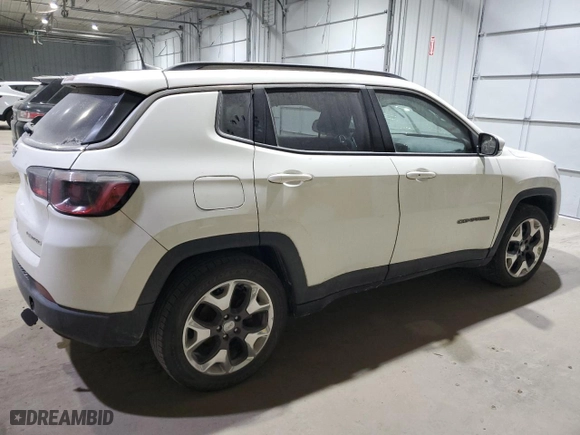 2019 Jeep Compass Limited with VIN 3C4NJCCB4KT663000, listed as a Copart auction lot 41504145 with 89,028 mi miles and Salvage Title. Bid and sale history available at carsss.com. Image 3.