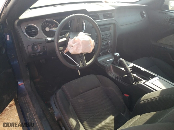 2012 Ford Mustang V6 Premium with VIN 1ZVBP8AM4C5250141, listed as a Copart auction lot 73611874 with 164,733 mi miles and Salvage Title. Bid and sale history available at carsss.com. Image 8.