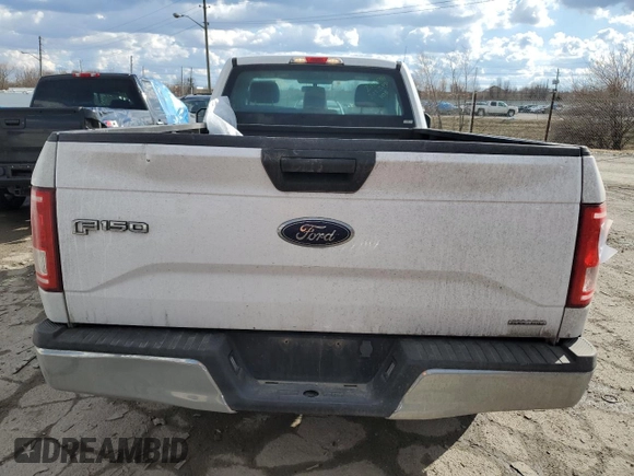 2016 Ford F-150 XL with VIN 1FTMF1C88GKD51213, listed as a Copart auction lot 47096795 with 136,705 mi miles and Salvage Title. Bid and sale history available at carsss.com. Image 6.