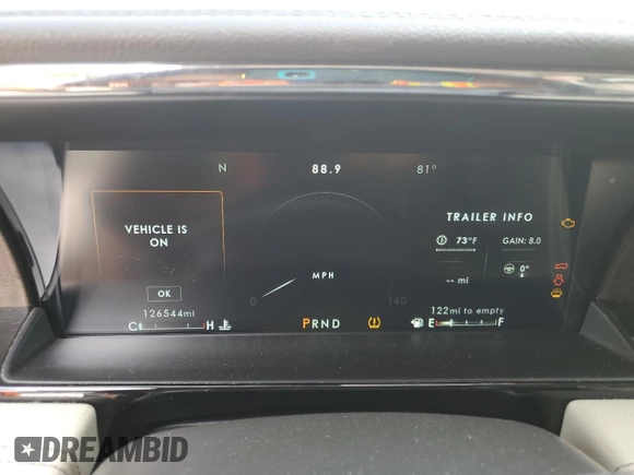 2019 Lincoln Navigator Reserve z VIN 5LMJJ3LT1KEL14831, wystawiony jako Copart lot #47498195 z przebiegiem 126 544 mil mil oraz Szkoda całkowita • Salvage title. Historia ofert i sprzedaży dostępna na DreamBid. Obrazek 9.
