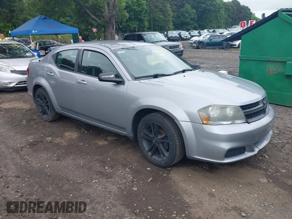 2014 Dodge Avenger SE with VIN 1C3CDZAB5EN149248, listed as a IAAI auction lot 42524423 with 120,974 mi miles and . Bid and sale history available at DreamBid. Image 1.