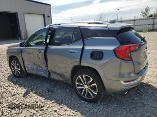 2019 GMC Terrain Denali z VIN 3GKALXEX4KL193256, wystawiony jako Copart lot #64475745 z przebiegiem 71 243 mil mil oraz Szkoda całkowita • Salvage title. Historia ofert i sprzedaży dostępna na DreamBid. Obrazek 2.