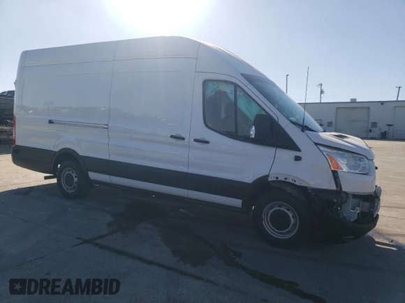 2020 Ford Transit Cargo with VIN 1FTBW3X89LKB13278, listed as a Copart auction lot 77077524 with 28,382 mi miles and Salvage Title. Bid and sale history available at DreamBid. Image 4.