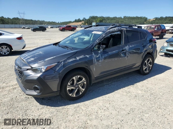 2024 Subaru Crosstrek Premium with VIN JF2GUADC7R8313737, listed as a Copart auction lot 58200215 with 24,437 mi miles and Salvage title. Bid and sale history available at DreamBid. Image 1.