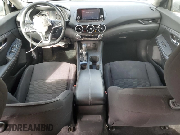 2021 Nissan Sentra S with VIN 3N1AB8BV7MY252560, listed as a Copart auction lot 52709945 with 26,641 mi miles and Salvage Title. Bid and sale history available at DreamBid. Image 8.