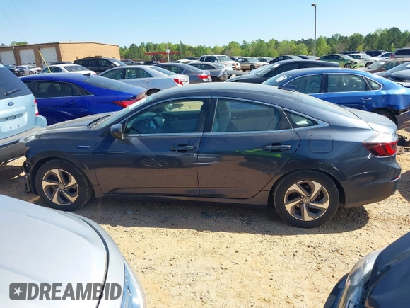 2019 Honda Insight EX with VIN 19XZE4F59KE005629, listed as a IAAI auction lot 41988545 with 150,786 mi miles and . Bid and sale history available at carsss.com. Image 14.