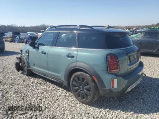 2024 MINI Countryman Cooper S with VIN WMZ83BR08R3S05750, listed as a Copart auction lot 47879955 with 20,456 mi miles and Salvage Title. Bid and sale history available at carsss.com. Image 2.