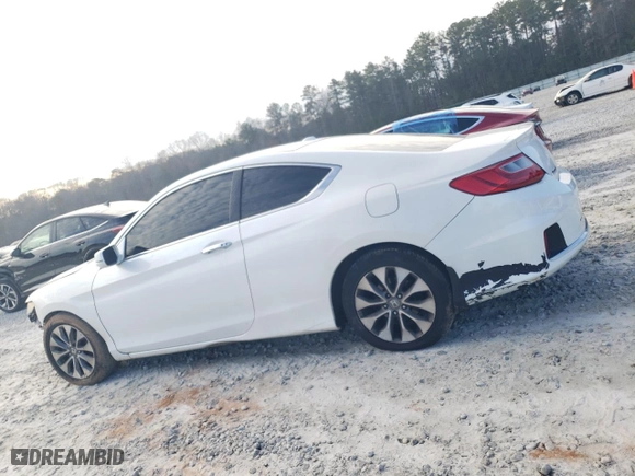 2014 Honda Accord Coupe EX-L with VIN 1HGCT1B84EA004150, listed as a Copart auction lot 46714895 with 243,973 mi miles and Clean Title. Bid and sale history available at carsss.com. Image 2.
