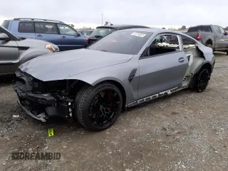 2022 BMW M4 Competition xDrive with VIN WBS43AZ00NCK97044, listed as a Copart auction lot 73276002 with 0 mi miles. Bid and sale history available at carsss.com. Image 1.