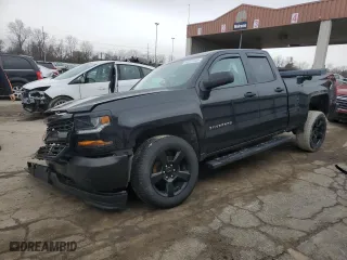2018 Chevrolet Silverado 1500 Work Truck with VIN 1GCVKNEC7JZ197374, listed as a Copart auction lot 46797445 with 0 mi miles and Salvage Title. Bid and sale history available at carsss.com. Image 1.