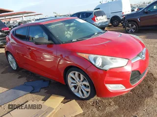 2013 Hyundai Veloster w/Black Int with VIN KMHTC6AD3DU157346, listed as a IAAI auction lot 41528139 with 116,836 mi miles and . Bid and sale history available at DreamBid. Image 1.
